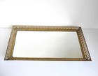 Vtg Hollywood Regency Mirror Vanity Perfume Tray Filigree Gold Tone Mcm Rectangl