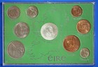 1966 Uncirculated Irish Coin Set  With 10 Shilling  Hard Case  35452 