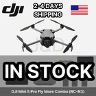 Dji Mini 5 Pro Fly More Combo  dji Rc-n3    Usa In Stock   2-4 Shipping