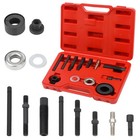 14pc Pulley Puller And Installer Power Steering Pump Remover Alternator Tool Kit