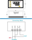 W3230 Digital Led Temperature Controller Module Digital Thermostat Switch With W