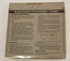 Matrix Auto Chromatic Musical Instrument Tuner Sr-4000 New Old Stock