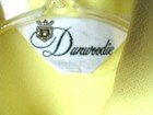 Dunwoodie Women s Size Large Rare Vintage Yellow Blouse Frilly Excellent Clean