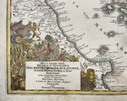 Balkans Matthaus Seutter   Probst 1740 Large Antique Engraved Map 18th Century