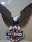 Harley-davidson Wall Plaque  Large Magnet