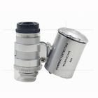 60x Magnifying Loupe Jewelry Jewelers Pocket Magnifier Loop Eye Coins Led Light
