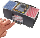 Cool Chimpanzee Automatic 2-deck Card Shuffler  Home Poker Games  Blackjack  Rum