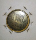 Ill Illinois Cta Park   Ride Parking Token Coin With 5 Point Stars 3150 Au