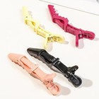 6pcs Alligator Hair Clips Salon Hair Sectioning Clamps Styling Hair Clips Usa
