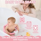 Baby Bath Seat For Babies 5-10 Months  Non-slip Toddler Bath Seats For Babies   