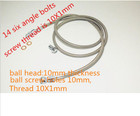 For 92-00 Honda Civic 94-01acura Integra Egdc Stainless Steel Clutch Line Silver