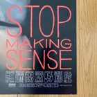 Talking Heads   Stop Making Sense 15th Anniv  1999 Us Original Poster 27x40in