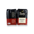 2 Packs Of Peet   s Major Dickason   s Dark Roast Whole Bean Coffee 32 Oz Each