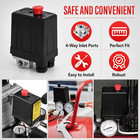 Air Compressor Pressure Switch Control Valve Upgrade 90-120 Psi 240v 4-way