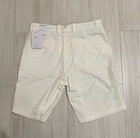 Nike Men Golf Dri-fit Stretchy Fabric Chino Shorts - White