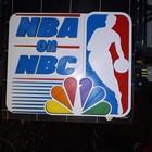 15 Inch Nba On Nbc 3d Sign V2  3d Sign Man Cave Collectors