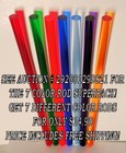 2 Pc  1 2    Diameter 12    Inch Long Clear Acrylic Plexiglass Lucite Plastic Rod