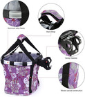 Bike Basket  Small Pet Cat Dog Carrier Bicycle Handlebar Front Basket Folding De