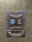 2025-26 Topps Chrome Uefa Club Competitions Black Lazer Ousmane Dembele Auto 
