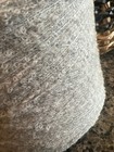 Soft Lt Grey Boucle Cone Peruvian Baby Alpaca alpaca nylon Yarn  0weight 2lb 3oz