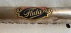 Antique Weiss Silver Fluta Accordion Musical Instrument Germany  1920s Harmonica