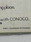 Vintage Road Map Conoco Kansas