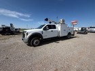 2019 Ford F-550 Utility Service 8000lb Crane Truck 4x4 Pto Hyd Compressor 29ft