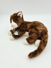 Ty Classic Cat Plush Calico Kitten Black Brown Original Bow Ribbon 2006 - 14   