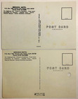 2 Vintage Bonanza Motel South Lake Tahoe Advertising Postcards 5 5 X 3 5 In 