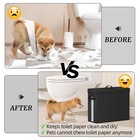 Bathroom Toilet Paper Storage With Lid - For Up To 12 Rolls   Storage Bins Wi   