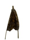 Vintage-carved Wood  Leather   Copper Fireplace Bellows 19    Functional