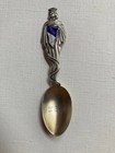Vintage Sterling Silver   Enamel Penn State Spoon  Psu  Pennsylvania State