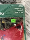 Bucilla Gallery Of Stitches Snowman   Woodland Friends Felt Tree Skirt Kit
