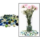 1200 Pcs Mixed Color Large Glass Gems  Pebbles  Mosaic Tiles  Marble Vase Filler