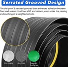 20ft Garage Door Floor Strip Bottom Seal Threshold Rubber Weather Replacement Us
