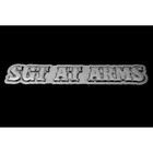 Sgt  At Arms Pin Silver Tone Quality Jacket Vest Hat Pin