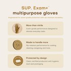 Powder-free Nitrile Gloves  100 Count Food Safe Latex-free Disposable Gloves