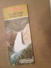 Conoco Road Map Of Yellowstone National Park 1973