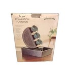 Elements Java Relaxation Fountain 3 Tier Tabletop Water Feature Unused open Box