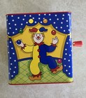 Schylling Vintage 1997 Jack In The Box Clown  pop Goes The Weasel   Works Metal