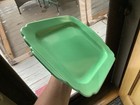 Homer Laughlin 11    Riviera Green Batter Tray 1938-1948 Vintage
