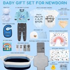 Baby Gift Set For Newborn  New Baby Boy Gift Basket  Newborn Essentials Hat O   