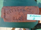 Vintage Antique Reclaimed Pittsburgh Number 4 Block Paver Bricks