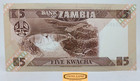 Zambia 5 Kwacha -  p28479nq