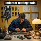 Portable Coil   Inductance Tester For Motherboard Repair  Professional Black