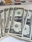 2021 Star Note  dollar Bill  K04436760  K04436800  40 Bills 1 Dollar Bill
