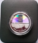 2002 Australia Outback  5 Proof Silver Hologram Coin 0 999 Cased   Coa 36 31g