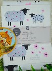 Nwt Anneko Design Sweden Linen cotton Dish Towel And Dish Cloth