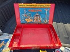 Vtg 1950 s Gilbert 10083 Amusement Park Erector Set  Alot Of Extra Pieces   Case