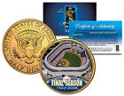 Old Yankee Stadium 2008 Jfk Half Dollar Coin Gold Plated House That Ruth Built